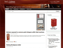Tablet Screenshot of gelmans.com